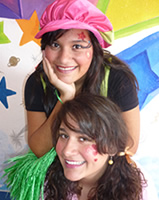 Caritas para fiestas