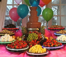 Fuente de Chocolate para Fiestas Infantiles